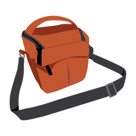 Camera bag clipart