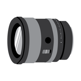 Camera lens clipart