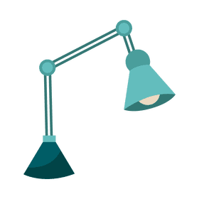 Study lamp clipart