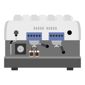 Coffee machine clipart