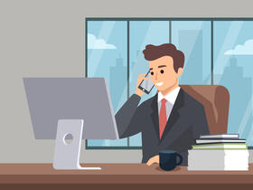 Businessman vector