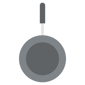 Frying pan clipart
