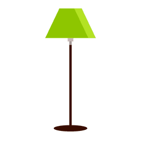 Stand lamp clipart