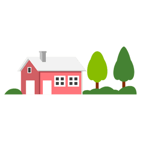 Country house clipart