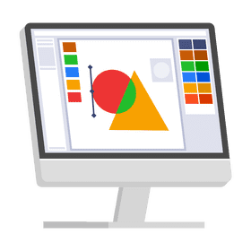 Designer computer clipart