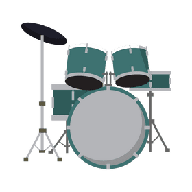 Drum set clipart