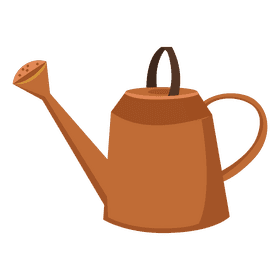 Watering pot clipart