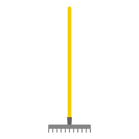 Hoe tool clipper clipart