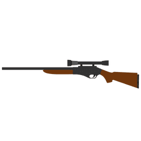 Sniper gun clipart