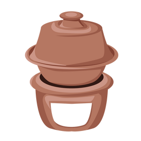 Clay pot clipart