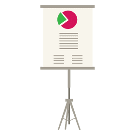 Presentation board clipart