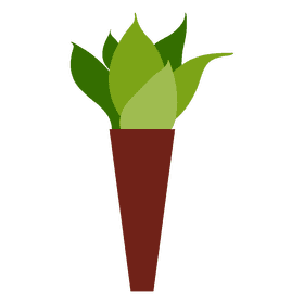 Vase plant clipart