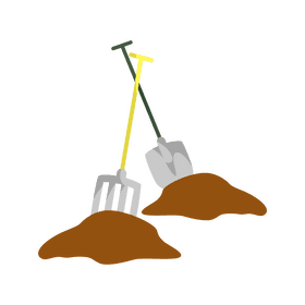 Gardening tool clipart