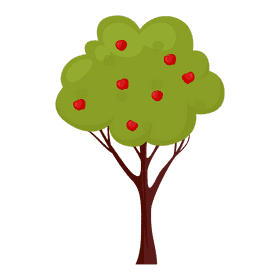Apple tree clipart