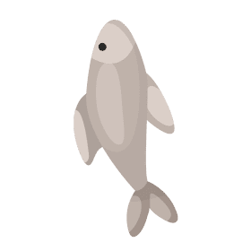 Dead fish clipart