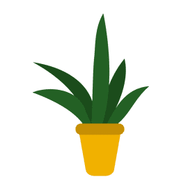Pot plant clipart