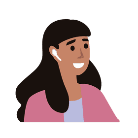 Woman character clipart