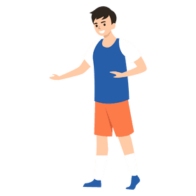 Boy character clipart