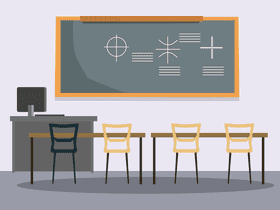 Classroom vector