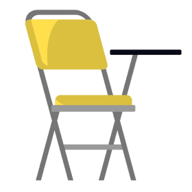 Study chair clipart
