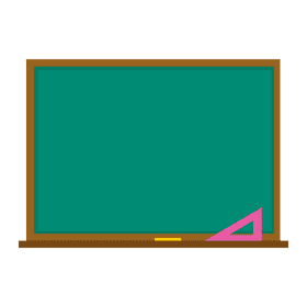 School blackboard clipart