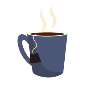 Tea in a cup clipart