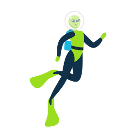 Alien clipart