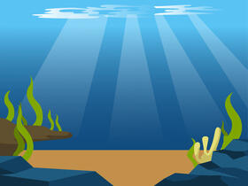 Under the sea vector