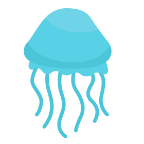 Jellyfish clipart