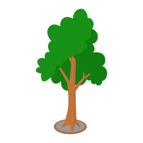 Miniatur tree clipart