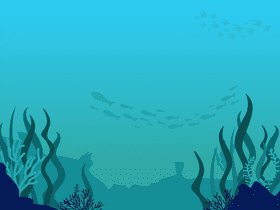 Under the sea vector