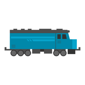 Model train clipart