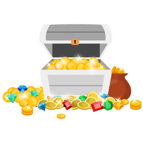 Treasure gold clipart