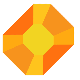 Golden sapphire clipart