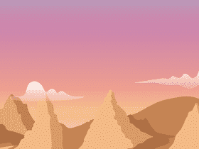 Cappadocia hill vector