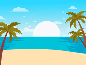 Beach vector