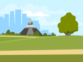 Hongkong park vector