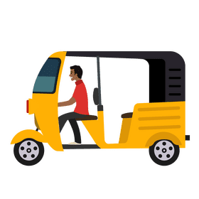 Tuk tuk clipart