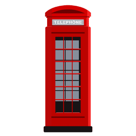 London telephone clipart