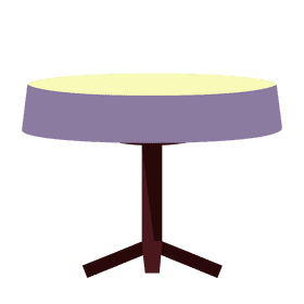 Table round clipart
