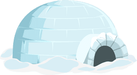 Igloo clipart