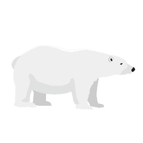 Polar bear clipart