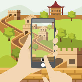 Beijing, China vector