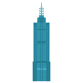 Melbourne tower clipart