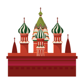 Moscow landmark clipart