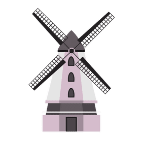 Windmill clipart