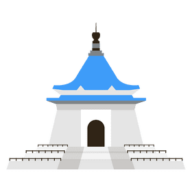 Taiwan temple clipart