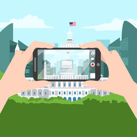 Washington DC vector