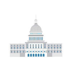 US Capitol building clipart