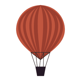 Air balloon clipart